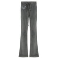 Damen-Sweatpants im lässigen Flared-Design mit trendigen Stickereien R&B