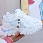 Damen Sportliche Sneakers mit atmungsaktiver Mesh-Oberfläche und stoßdämpfender Sohle R&B