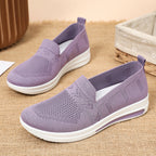 Damen Leichte Slip-On Trainingsschuhe mit atmungsaktivem Obermaterial