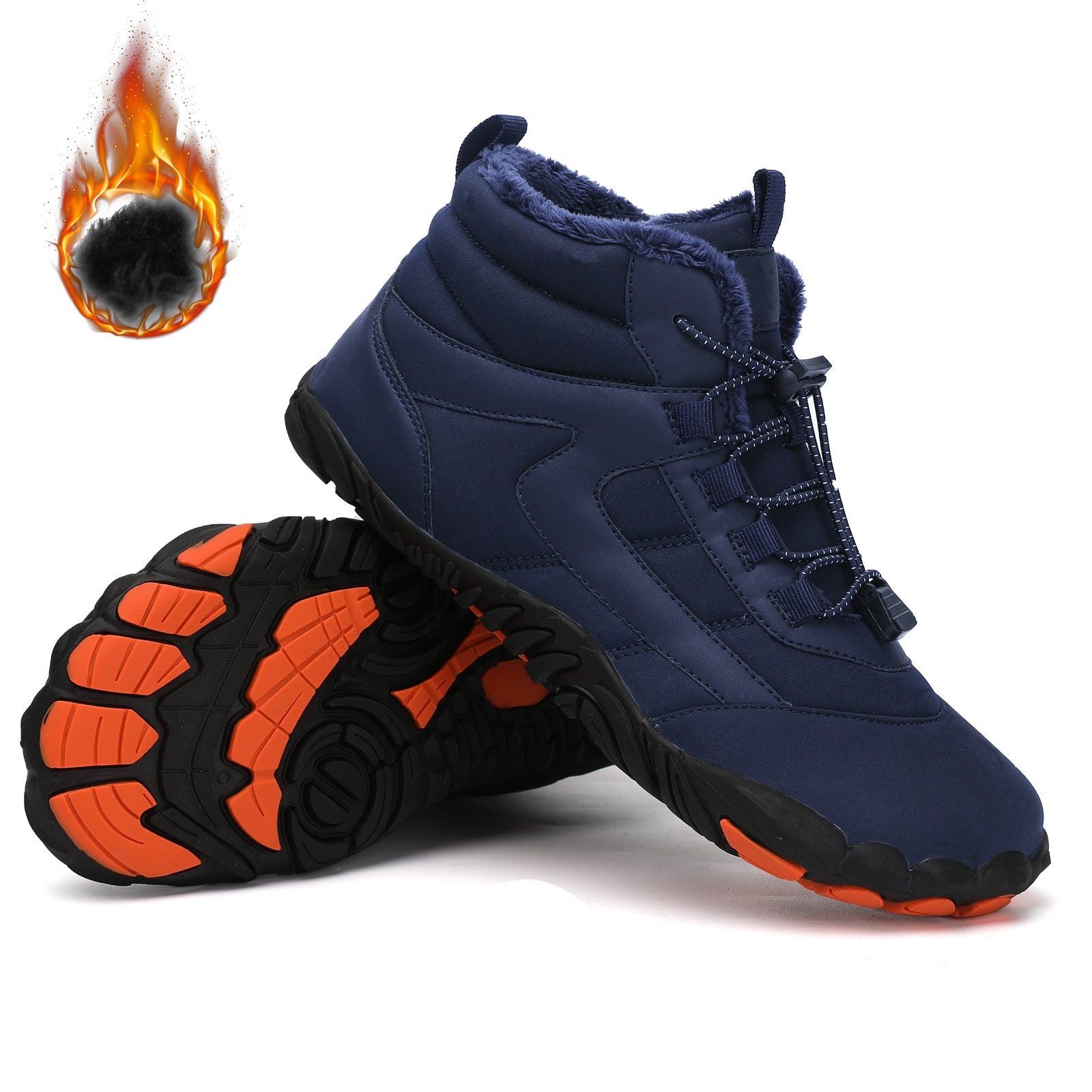 Damen Iso-Winterstiefel mit rutschfester Sohle und warmer Fütterung