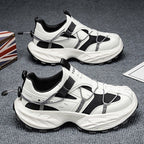 Damen Sportliche Sneakers mit atmungsaktiver Netzstruktur und stoßdämpfender Sohle