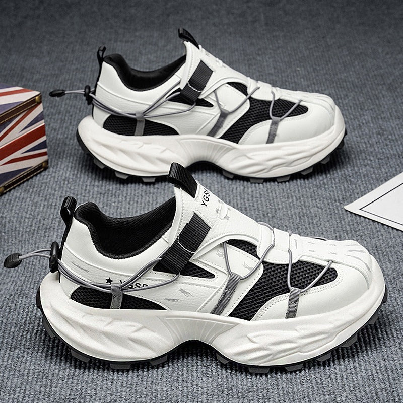 Damen Sportliche Sneakers mit atmungsaktiver Netzstruktur und stoßdämpfender Sohle