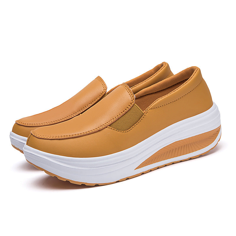 Damen Komfortable Slip-On Sneakers mit gepolsterter Sohle R&B