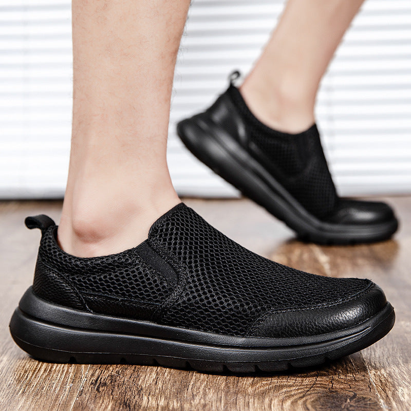 Damen Bequeme und atmungsaktive Slip-On Sneakers mit flexiblem Design R&B