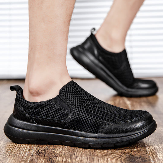 Damen Bequeme und atmungsaktive Slip-On Sneakers mit flexiblem Design R&B