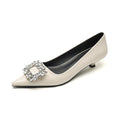 Damen elegante spitze Ballerinas mit funkelnder Applikation