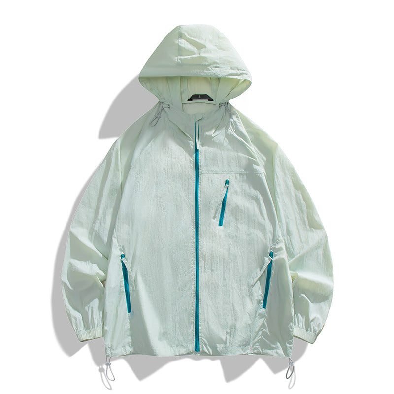 Herren leichtgewichtige Windjacke mit praktischen Taschen und atmungsaktiven Eigenschaften R&B