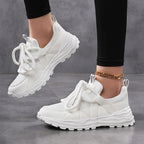 Damen Sportliche Lauf-Sneaker mit atmungsaktivem Mesh und flexiblem Sohlenprofil