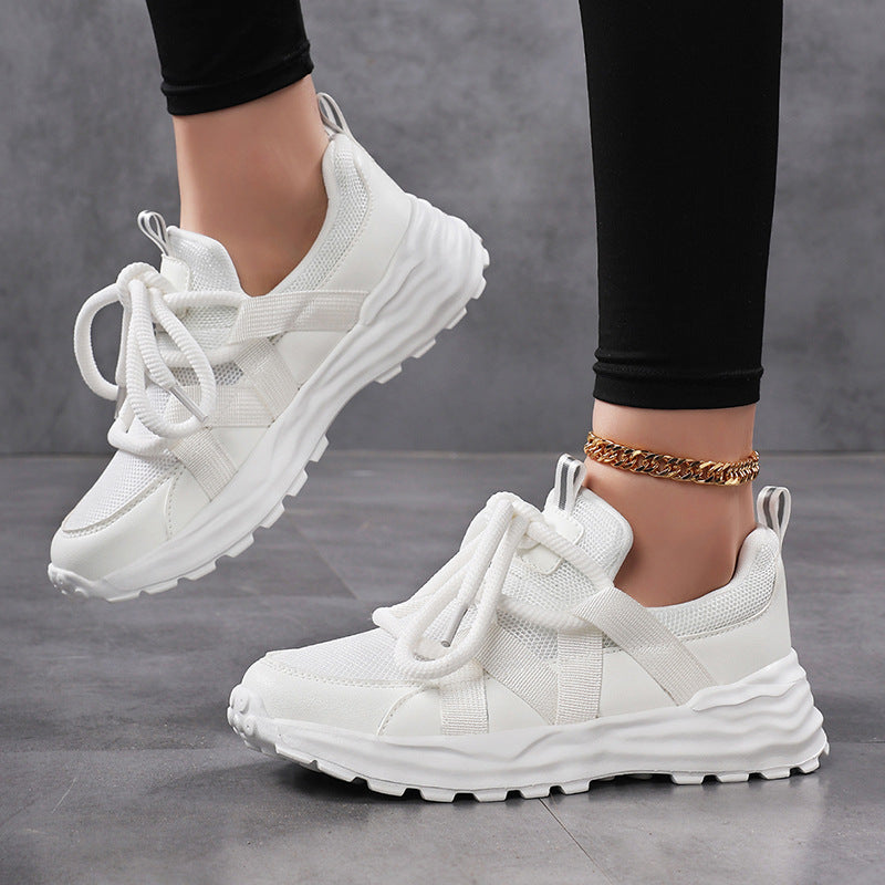 Damen Sportliche Lauf-Sneaker mit atmungsaktivem Mesh und flexiblem Sohlenprofil