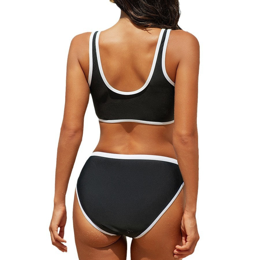Damen Sportlicher Bikini R&B