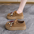 Damen Chunky Clogs mit dekorativen Schnürsenkeln R&B