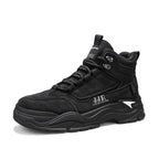 Damen Sportliche High-Top Sneakers mit dämpfender Sohle R&B