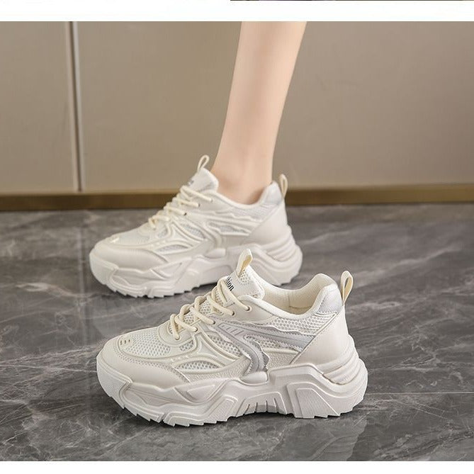 Damen Sneakers mit innovativer Sohle und atmungsaktiver Obermaterialmix R&B