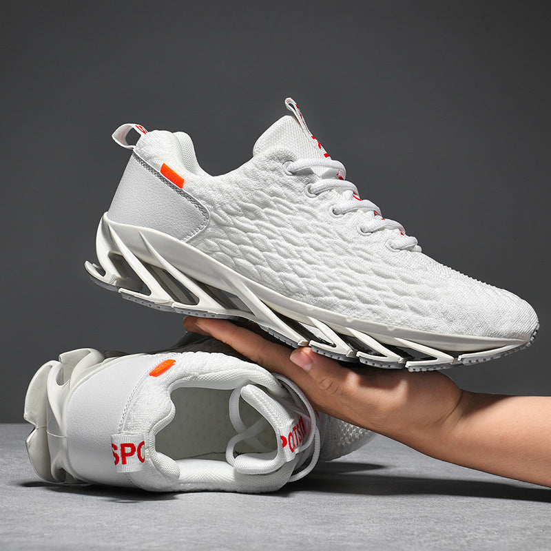Damen Sportliche Lauf-Sneakers mit atmungsaktiver Struktur und dämpfender Sohle R&B