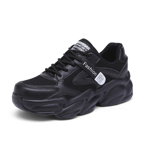 Damen Sportliche Sneakers mit atmungsaktiver Mesh-Oberfläche und robustem Sohlenprofil R&B