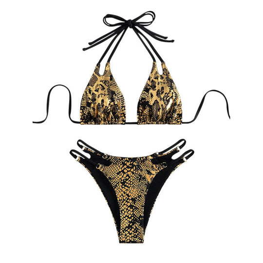 Damen Triangel-Bikini mit innovativem Schlitzdesign R&B