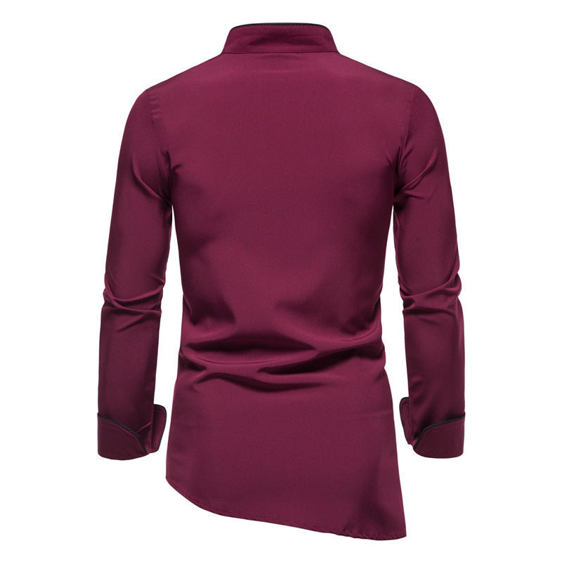 Herren Kochjacke mit modischen Akzenten und professionellem Schnitt R&B