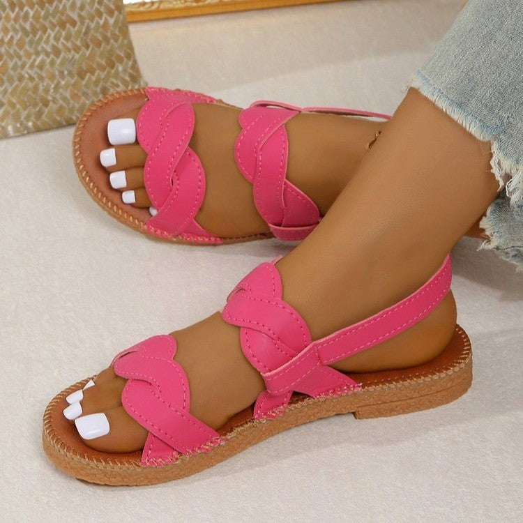 Damen Bequeme Riemensandalen mit modischem Schnitt R&B