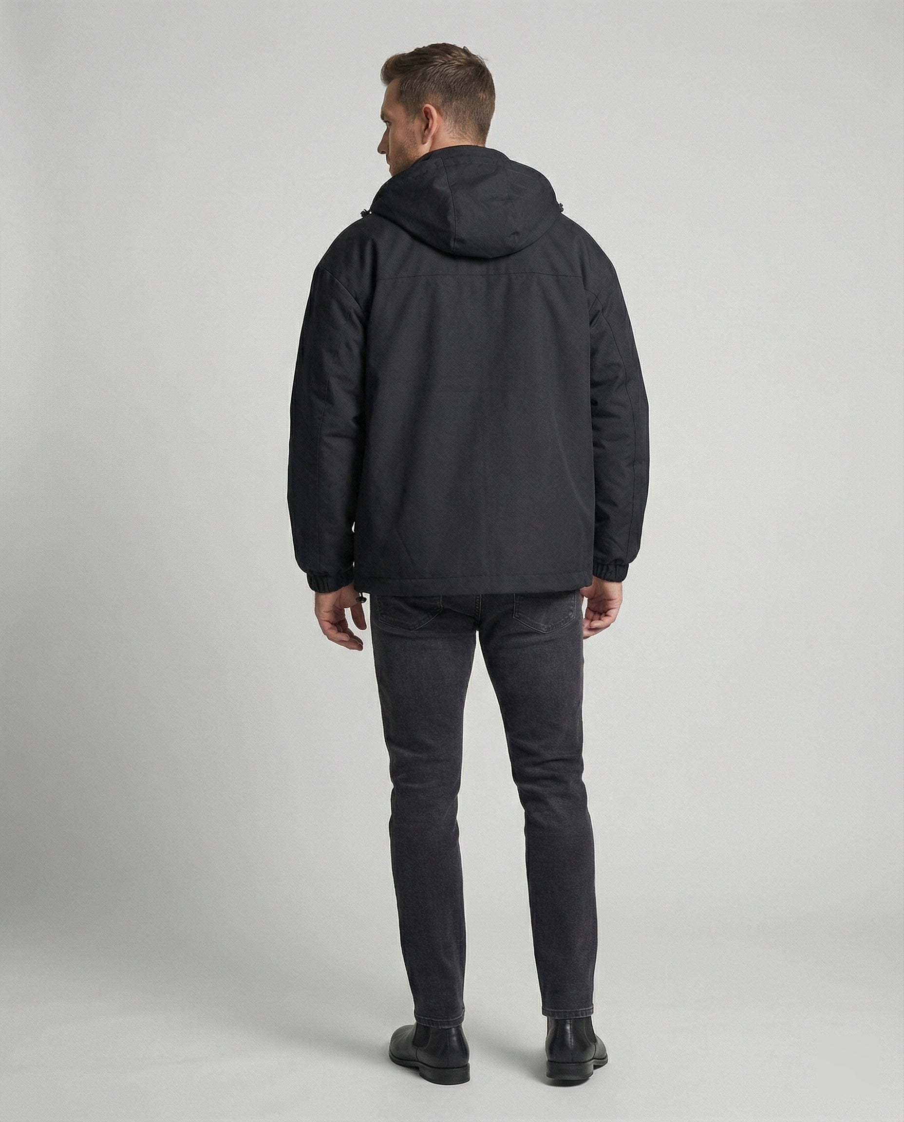 Multifunktionale Fleece Winterjacke