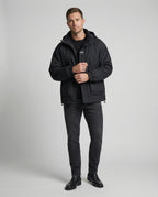 Multifunktionale Fleece Winterjacke
