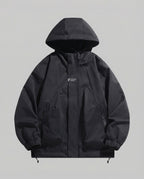 Multifunktionale Fleece Winterjacke