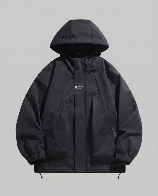 Multifunktionale Fleece Winterjacke