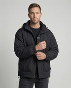 Multifunktionale Fleece Winterjacke