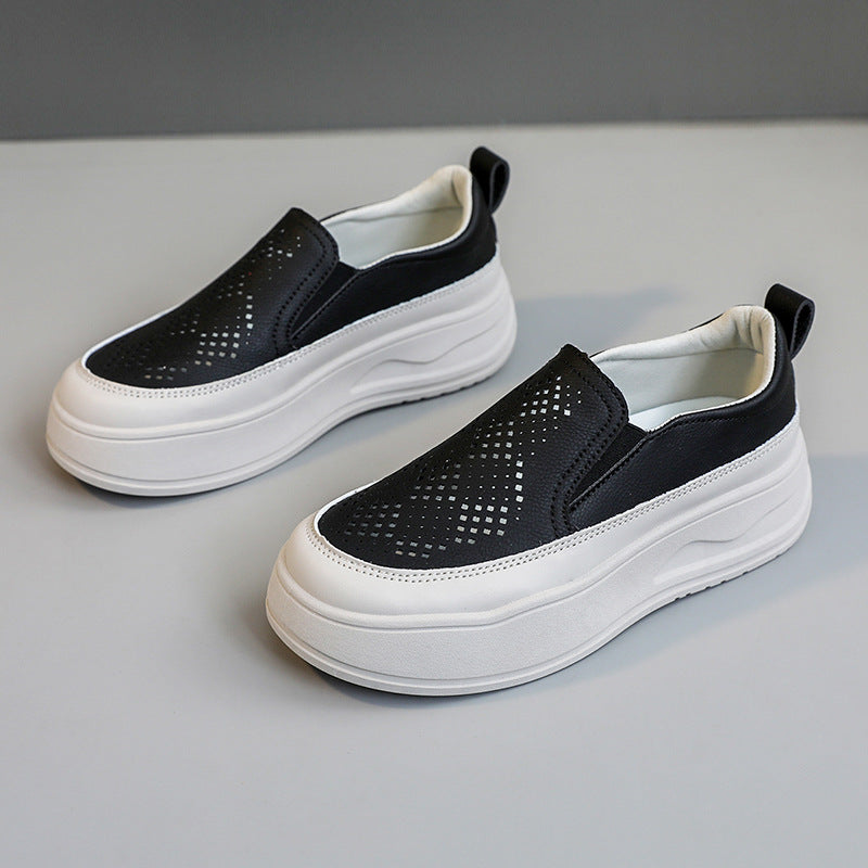 Damen Slip-On Sneakers mit atmungsaktivem Obermaterial und dämpfendem Fußbett R&B