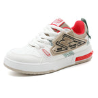 Damen Sportliche Freizeitsneaker mit atmungsaktiver Mesh-Oberfläche und dämpfender Sohle R&B