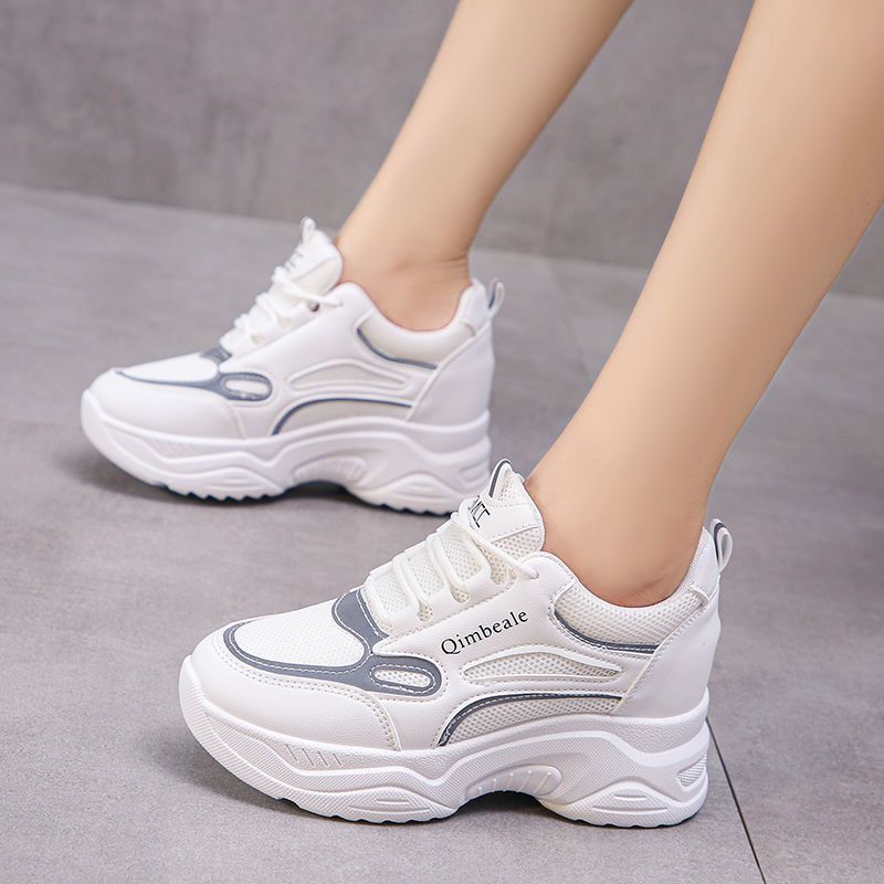 Damen Modische Chunky Sneakers mit ergonomischer Dämpfung und stabiler Sohle R&B