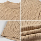 Herren Pullover aus strukturiertem Strickmaterial