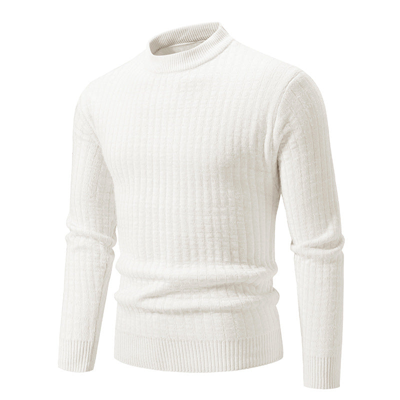 Herren Feinstrickpullover mit strukturiertem Design R&B