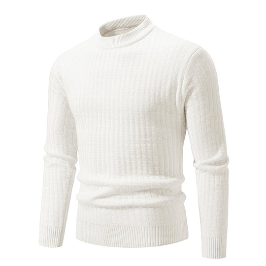 Herren Feinstrickpullover mit strukturiertem Design R&B