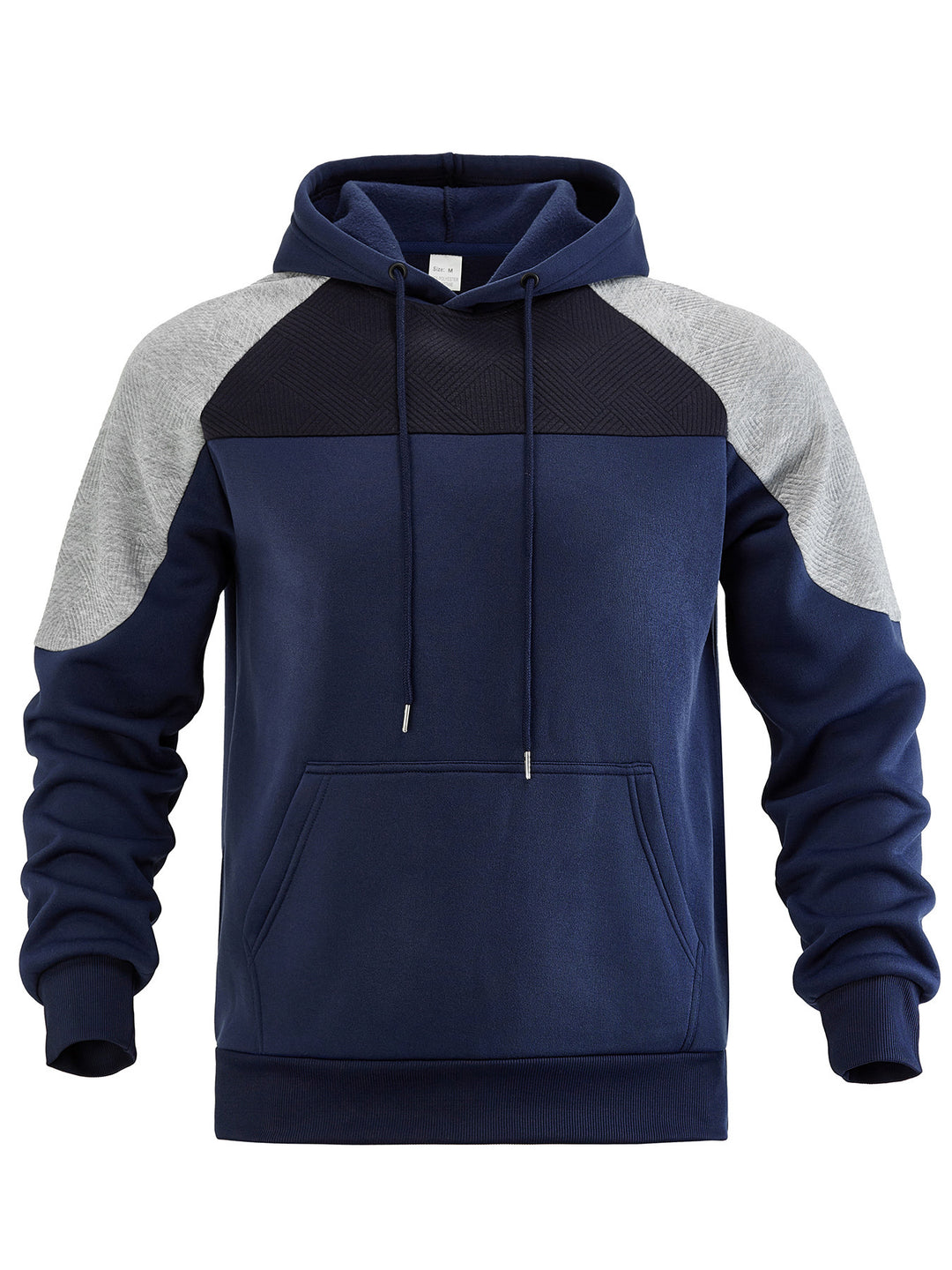 Herren Kapuzensweater mit ergonomischem Schnitt und strukturiertem Obermaterial R&B