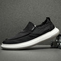 Damen Bequeme Slip-On Sneakers mit elastischer Oberflächenstruktur R&B