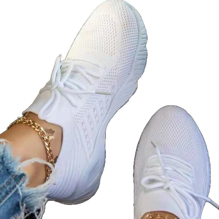 Damen Sportliche Lauf-Sneaker mit atmungsaktivem Mesh-Obermaterial R&B