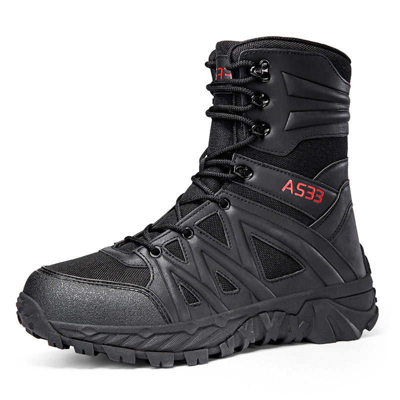 Herren Hochwertige und robuste militärische Wanderschuhe