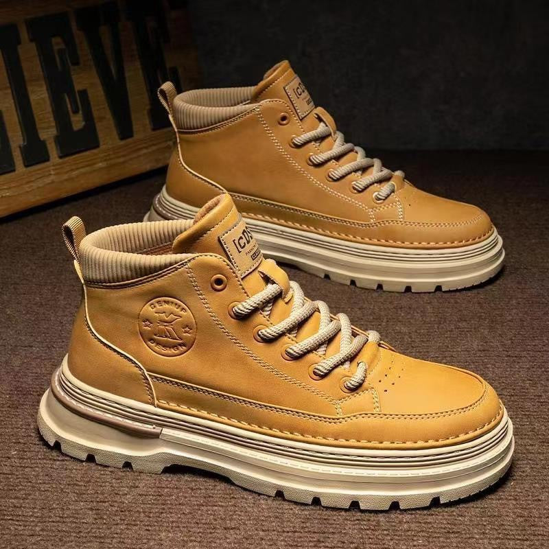 Damen Trendige Winterstiefel mit dämpfender Sohle und robustem Obermaterial