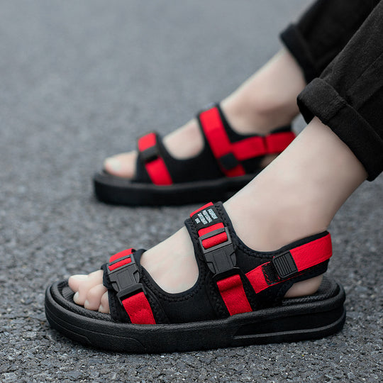 Damen Sportliche Trekking Sandalen R&B