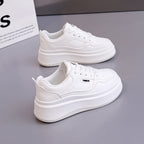 Damen chunky Sneakers mit extrahohen Laufsohlen und eleganter Optik R&B