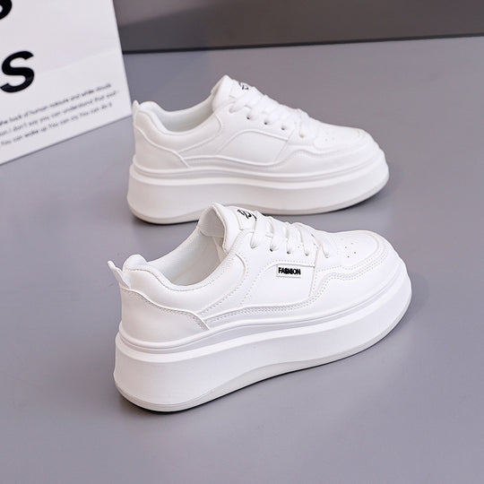 Damen chunky Sneakers mit extrahohen Laufsohlen und eleganter Optik R&B
