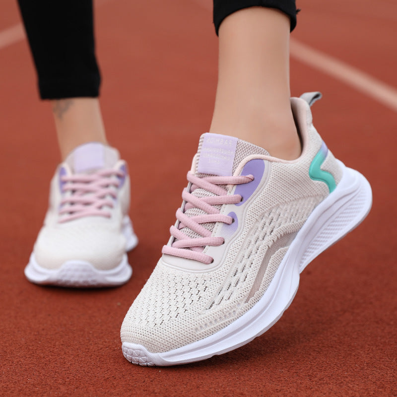 Damen Leichte und atmungsaktive Sport Sneakers mit flexibler Sohle R&B
