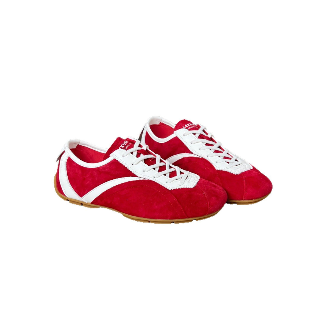 Damen Sportliche Sneakers aus hochwertigem Wildleder mit innovativer Sohlenkonstruktion R&B