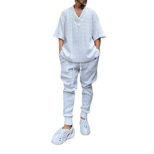 Herren lässiges Strick-Set R&B