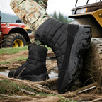Herren Wintertactical Stiefel mit isolierender Fütterung und rutschfester Sohle R&B