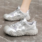 Damen Sportliche Sneakers mit atmungsaktivem Mesh-Obermaterial und komfortabler dämpfender Sohle R&B
