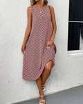 Damen lässiges Midi-Kleid mit asymmetrischem Schnitt und raffinierten Akzenten R&B