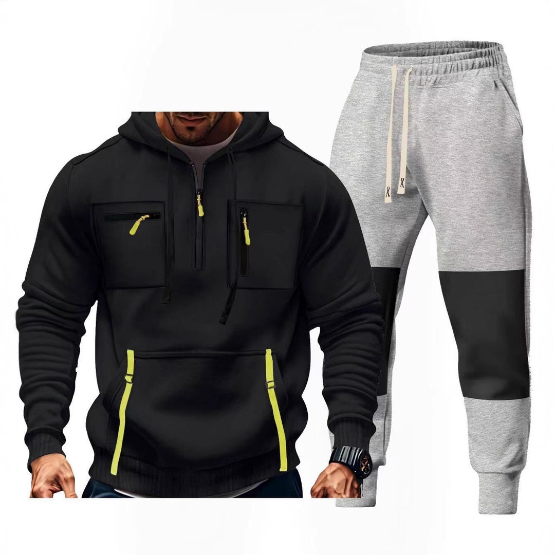 Herren Sportbekleidungsset mit funktionalen Taschen R&B
