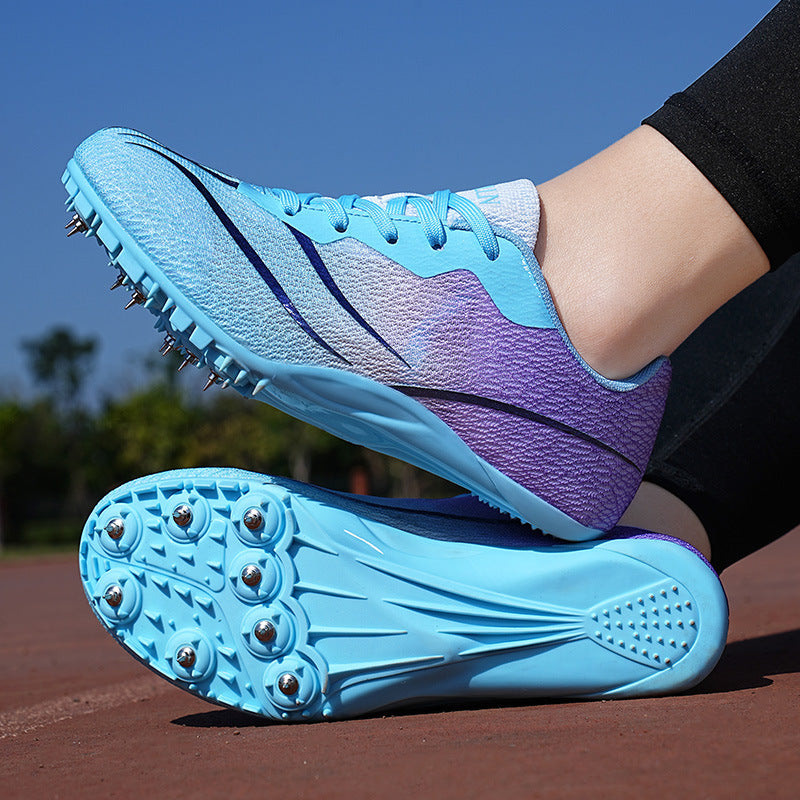 Damen Hochgeschwindigkeits-Leichtathletik-Schuhe mit optimiertem Grip R&B