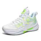 Damen Sportliche High-Top Basketball-Sneaker mit atmungsaktiver Mesh-Oberfläche und dämpfendem Fußbett
